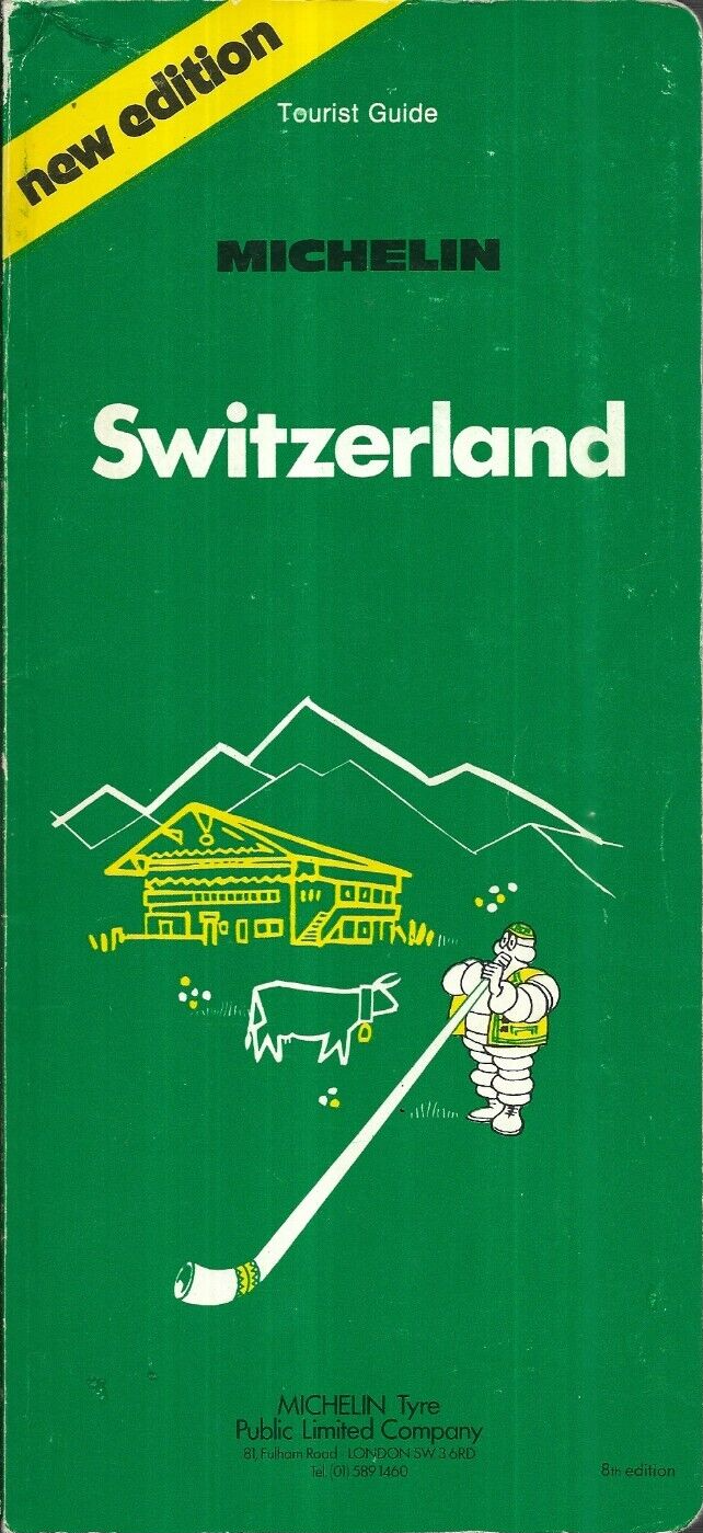 Michelin Guide: SWITZERLAND by Michelin Travel Publications (Paperback, 1985)