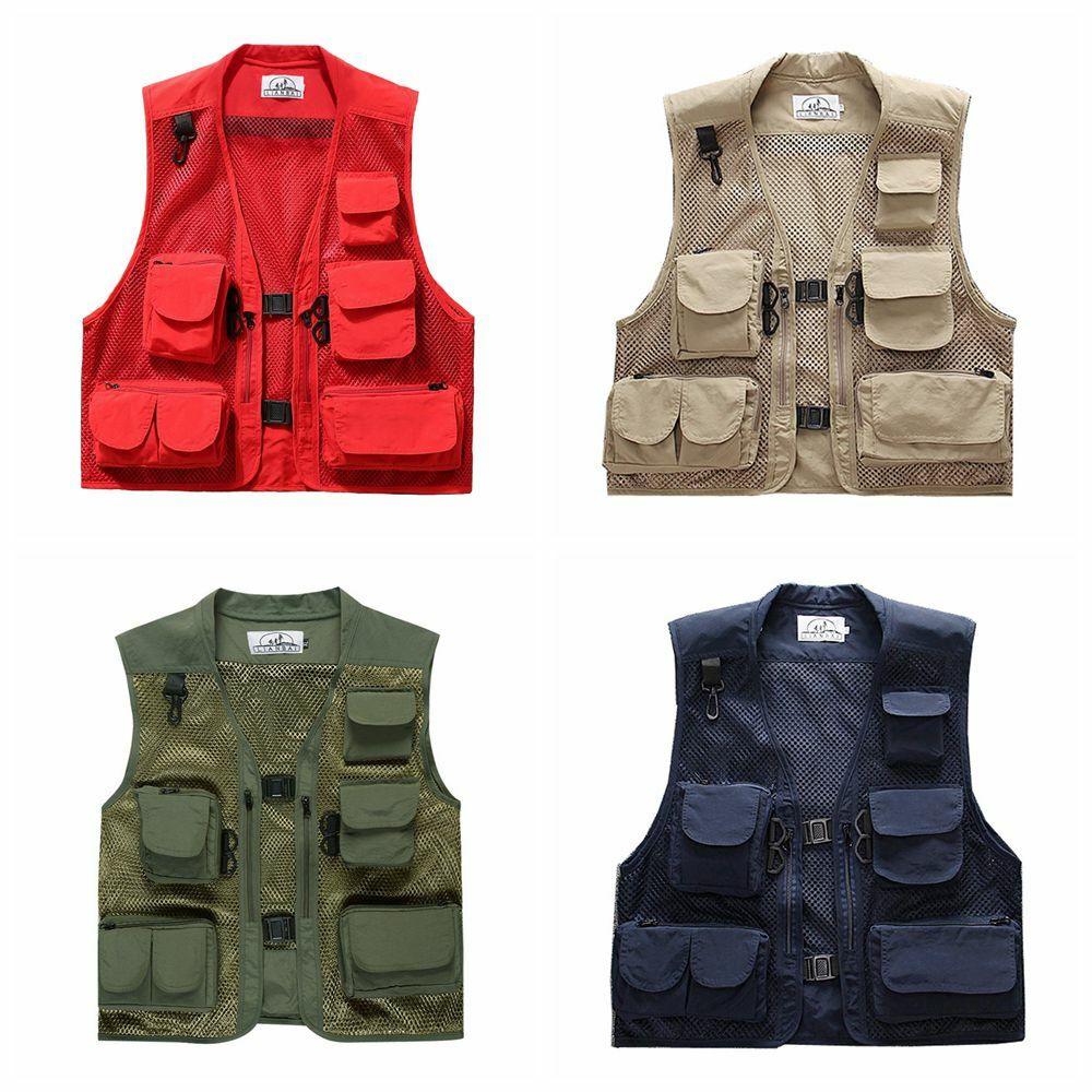 Maximumcatch Gilet da pesca a mosca Giacca da gilet in rete