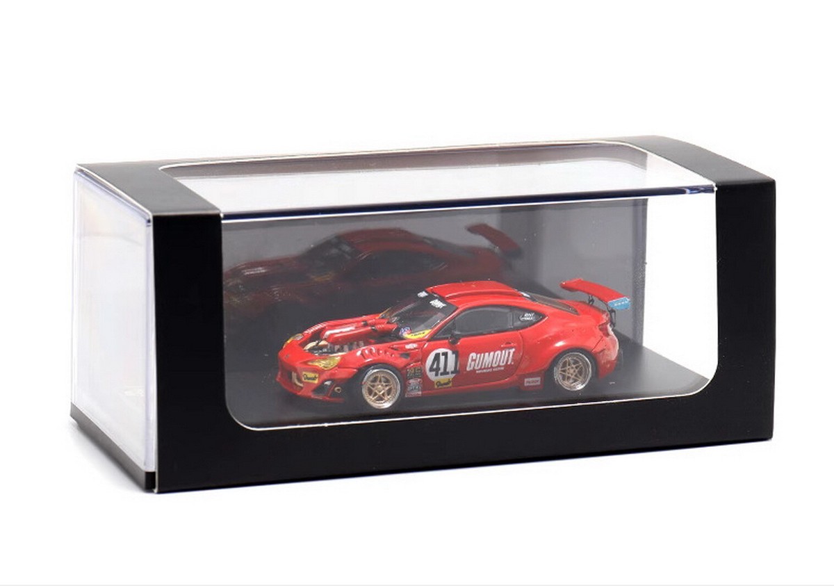 DCM 1/64 Scale Toyota GT4586 Red Diecast Car Model
