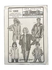 Ann Person Collectables 1069 Ladies' and Girls' Baseball Jackets