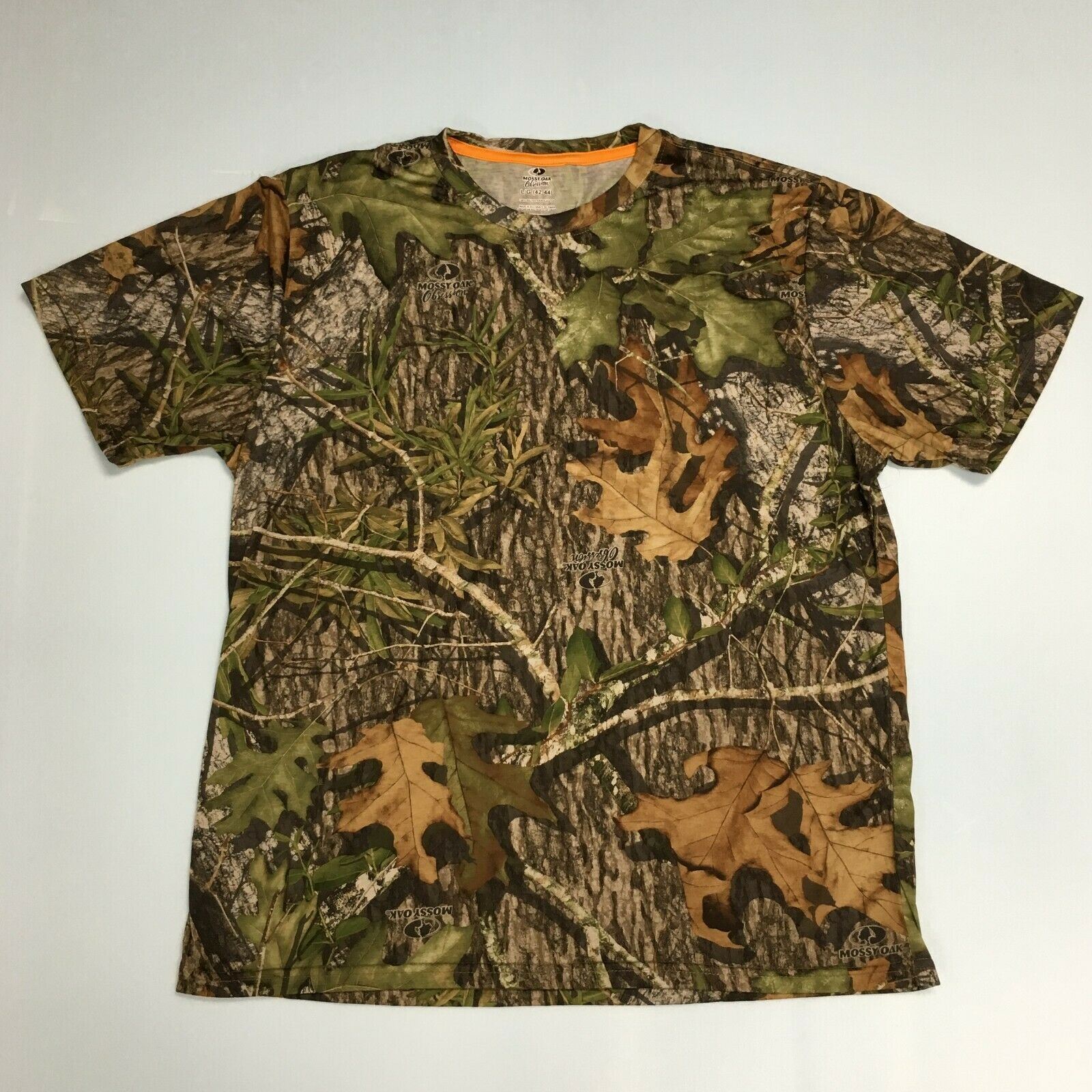 ALTRA Mossy Oak Obsession Camouflage Crew Neck Hunting T Shirt Mens 2XL 50 52 NWOT