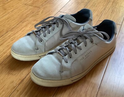 Ted Baker Men’s Eeril Casual Canvas Trainers Shoes Size UK EU 43  UK