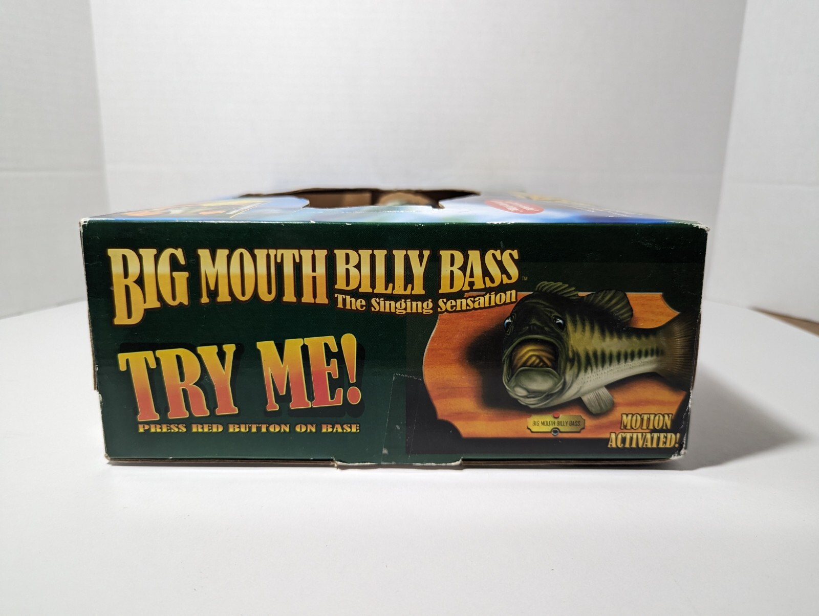 Gemmy Big Mouth Billy Bass poisson chantant animé 1999 TESTÉ