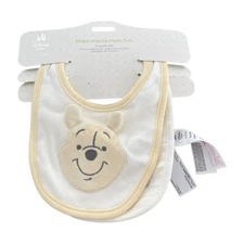 Disney Store Disney Baby Winnie the Pooh Tigger Piglet Bib Set for Baby
