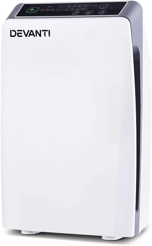 4-Layer HEPA Air Purifier with Carbon Filter for Home Bedroom and Car Freshener