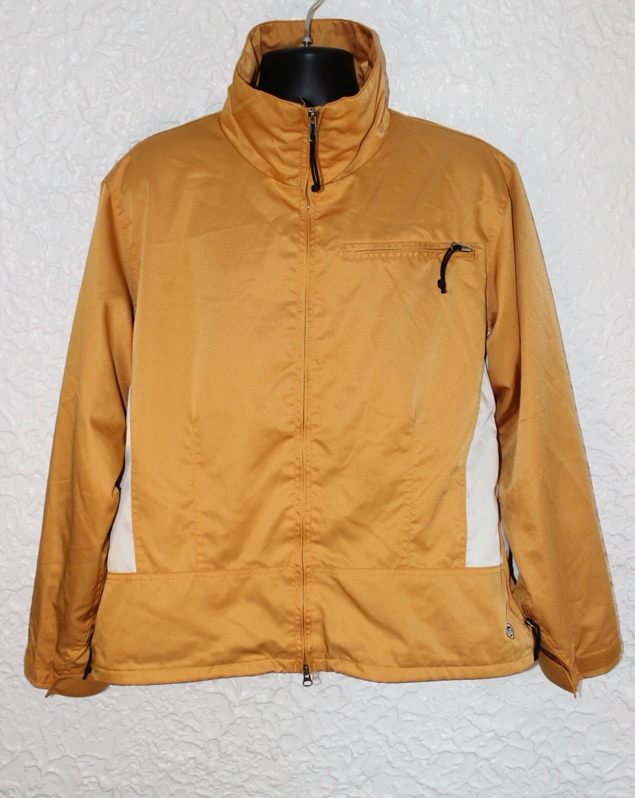 burton biolight full zip mesh lined ski winter jacket