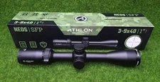 Athlon NEOS 3-9x40mm Riflescope w/ SFP BDC 22 Rimfire Reticle - 216003