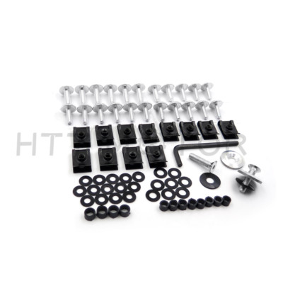 Kit De Tornillos Para Carenado Kawasaki Ninja 250R Y ZX-6R - 177 Piezas, Acero Inoxidable
