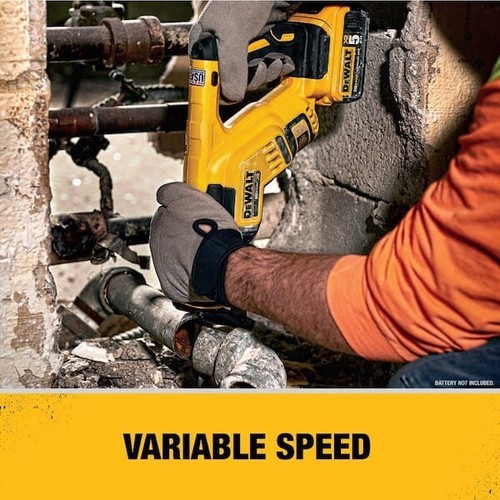 DeWALT DCS367B 20V 20 Volt MAX XR 5.0Ah Brushless Tool Compact Reciprocating Saw - Picture 5 of 13