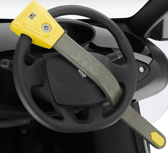 Stoplock Antivol Volant Renault 7711431429 Barre de Sécurité Renforcée Premium