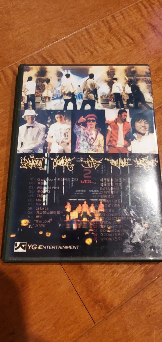 ミュージック BIGBANG VOL.1 VOL.2 LIVE CONCERT DVD ミュージック BIGBANG VOL.1 VOL.2 LIVE CONCERT DVD BigBang