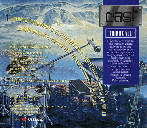 CAST Third Call CD OOP PROG (Genesis, Yes, ELP, Nexus, Tempus Fugit, Le  Orme)