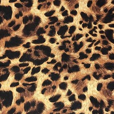 WILD ANIMAL Cheetah looking PRINT 100 COTTON FABRIC 1 yard section 06 Big Cat