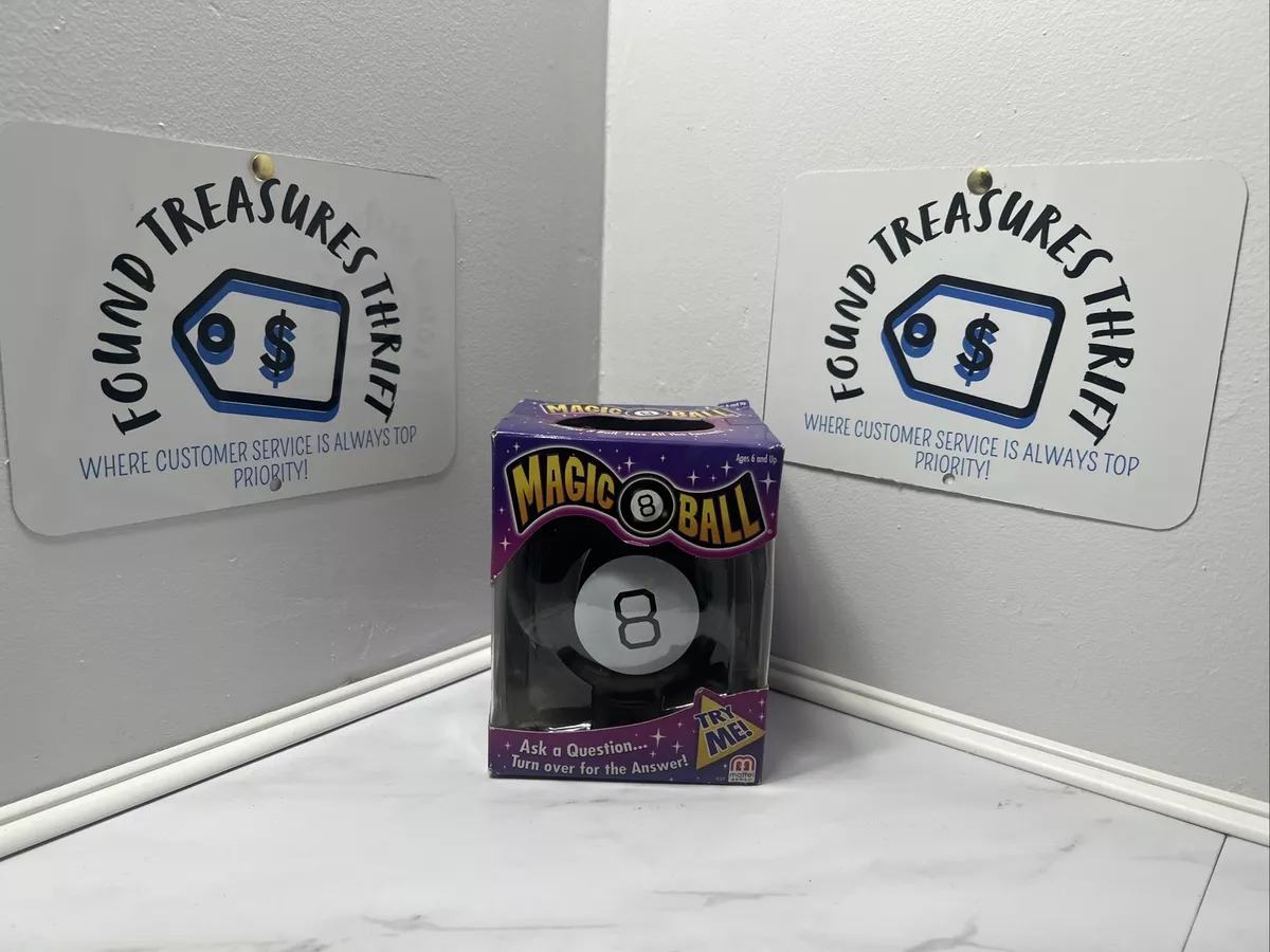  Mattel GamesMagic 8 Ball Toys and Games, Original Fortune  Teller Ball, Ask A Question and Turn Over for Answer : Mattel: Toys & Games