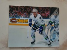 Alexander Edler Signed Vancouver Canucks 8x10 Photo Autographed COA
