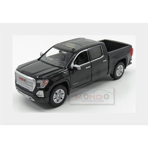 1:27 MotorMax Gmc Sierra 1500 Denali Crew Cab Pick-Up 2019 Black MTM79362BK Mode - Image 2 of 2
