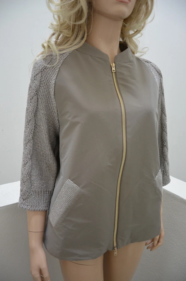 Herno · Damen Blazer Blouson · Jacke Jacket · IT 44 DE 38 · Designer Stück Zopf - Bild 4 von 4