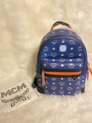 mcm resnick nylon backpack