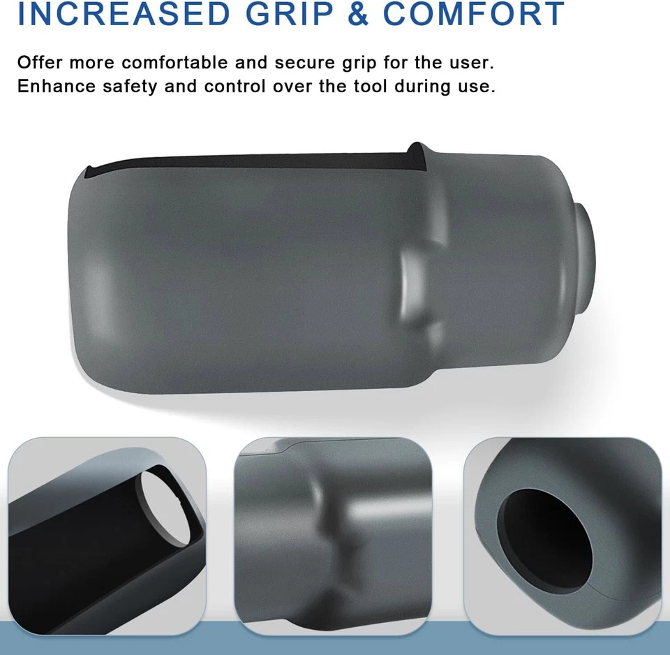 Botas de herramientas premium para Ingersoll Rand 2235M-BOOT se adapta a la serie 2235 - gris Foto 2 de 4