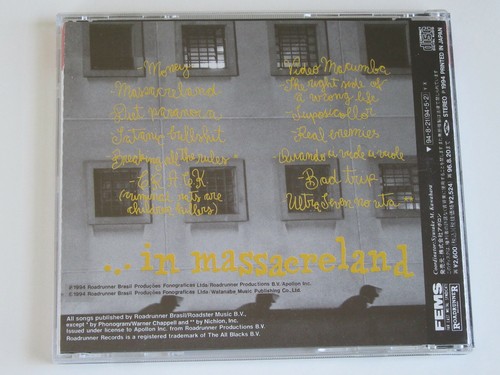 RATOS DE PORAO Just Another Crime CD 1993 RARE OOP ORIG. JAPAN 1st PRESS FEMS!!! - Imagen 9 de 12