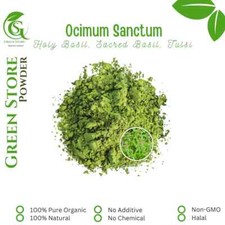 Organic Pure Powder Of Holy Basil Sacred Basil Tulasi Tulsi Ocimum Sanctum L
