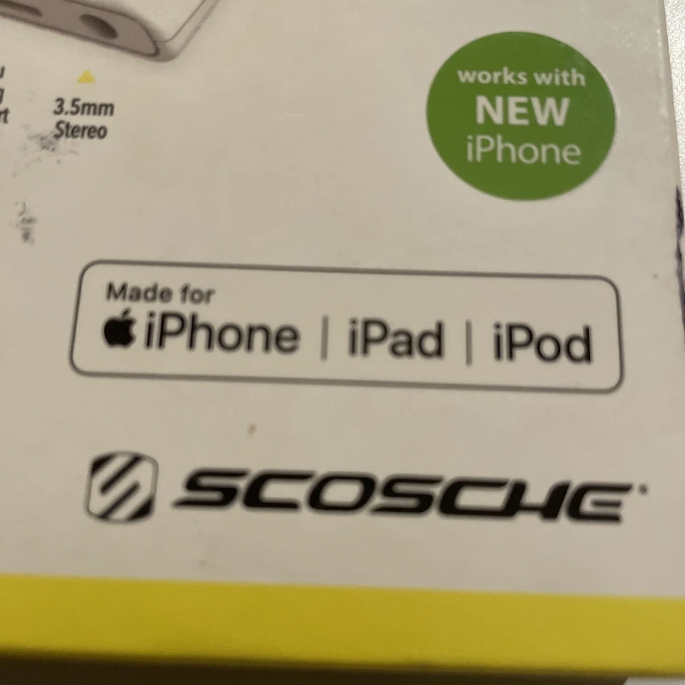 SCOSCHE StrikeLine Adapter with 3.5mm Aux Input and Charging Port (NEW open box) - Image 3 of 4