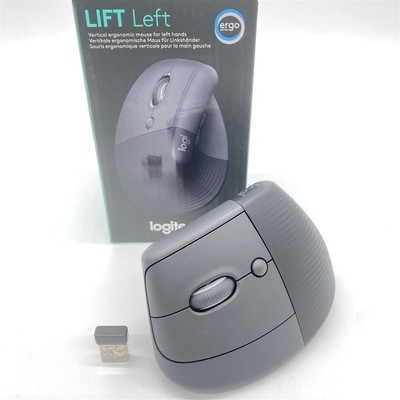 Logitech Lift Left Vertical Maus Linkshänder Kabellos Bluetooth Logi Bolt USB le