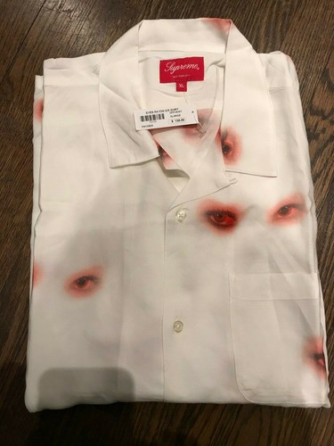 DSWT Supreme FW19 Eyes Rayon S/S Shirt 