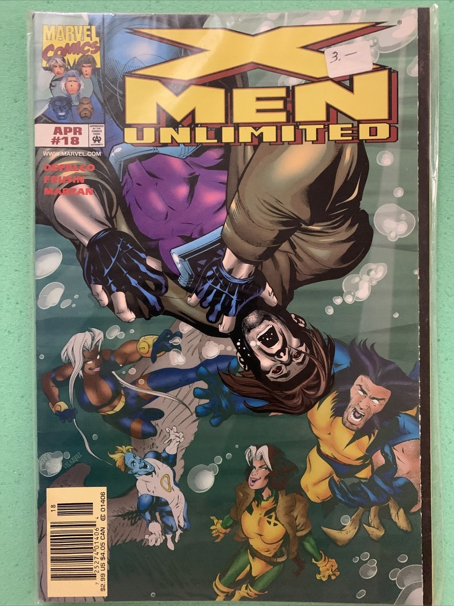 Marvel Comics X-Men Unlimited 18 (April 1998 Marvel) Gambit | eBay