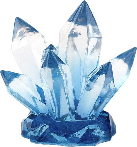 Sapphire Blue Crystal Cluster Aquarium Decoration