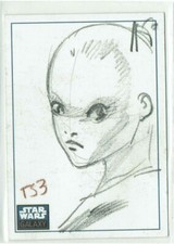 2011 Topps Star Wars Galaxy 6 Trading Cards 12