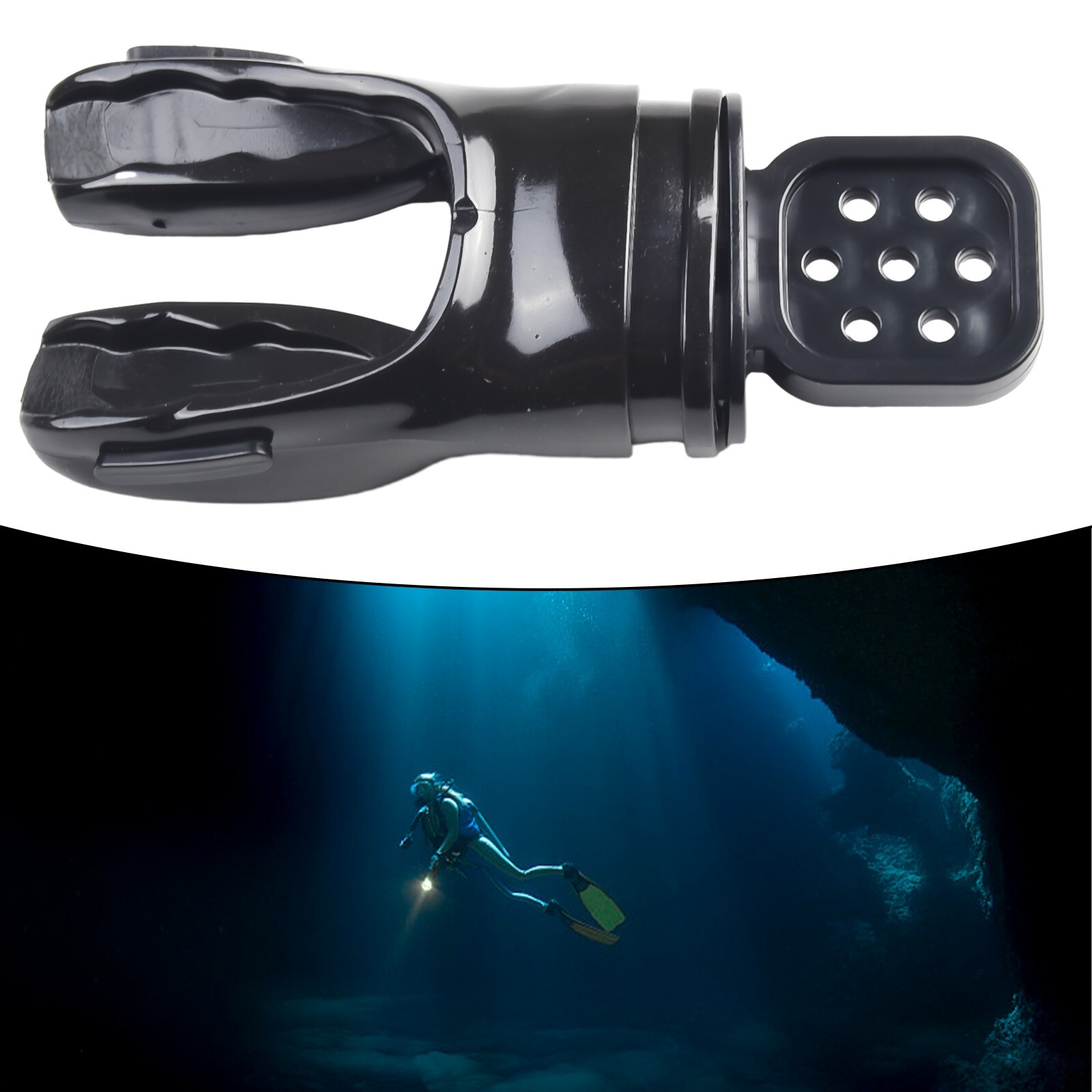 Nontoxic Snorkel Regulator Diving Mouthpiece Scuba MoldableBite