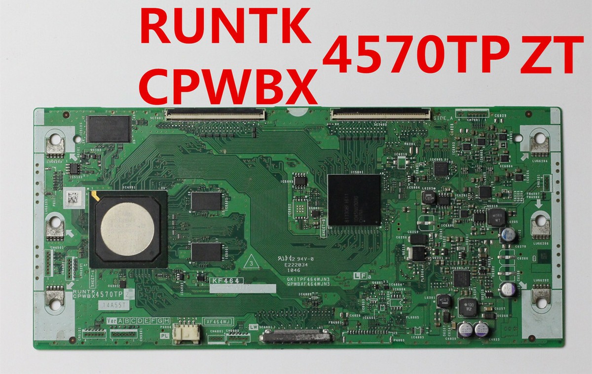 Original T-con Board RUNTKCPWBX 4570TP ZT QKITPF464WJN3