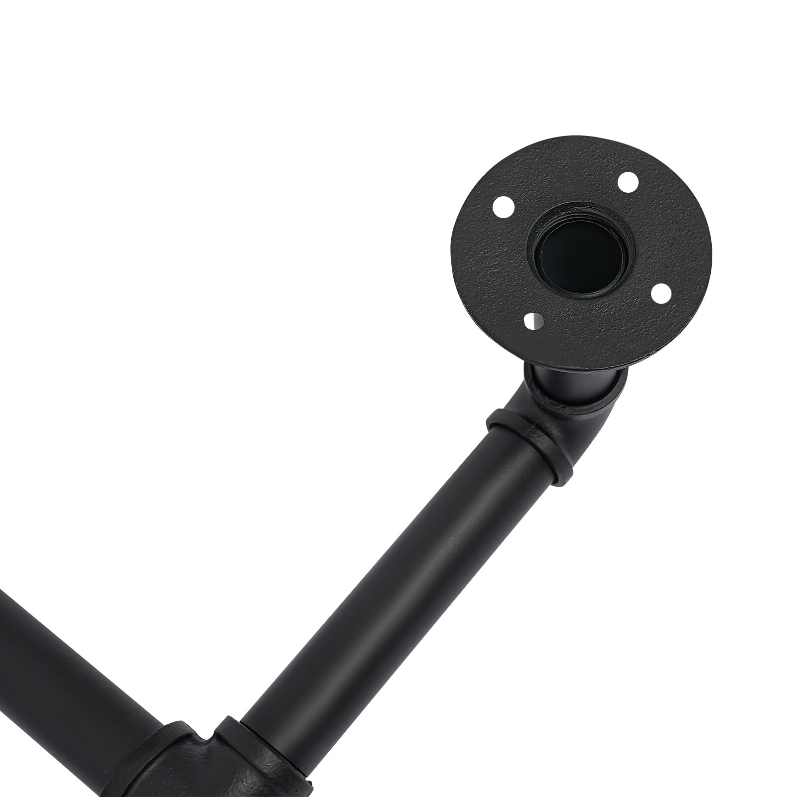 Retro Dormitory Special Climbing Ladder Thickened Metal Fixed Wall Step Ladder