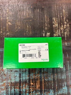 SCHNEIDER ELECTRIC MULTI 9 C60 C 0.5A CIRCUIT BREAKER 277 Volt 60100