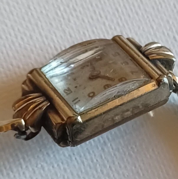 复古 Marvin 10k Gf 手表女士鸡尾酒超级罕见 — 第 3/4 张图片