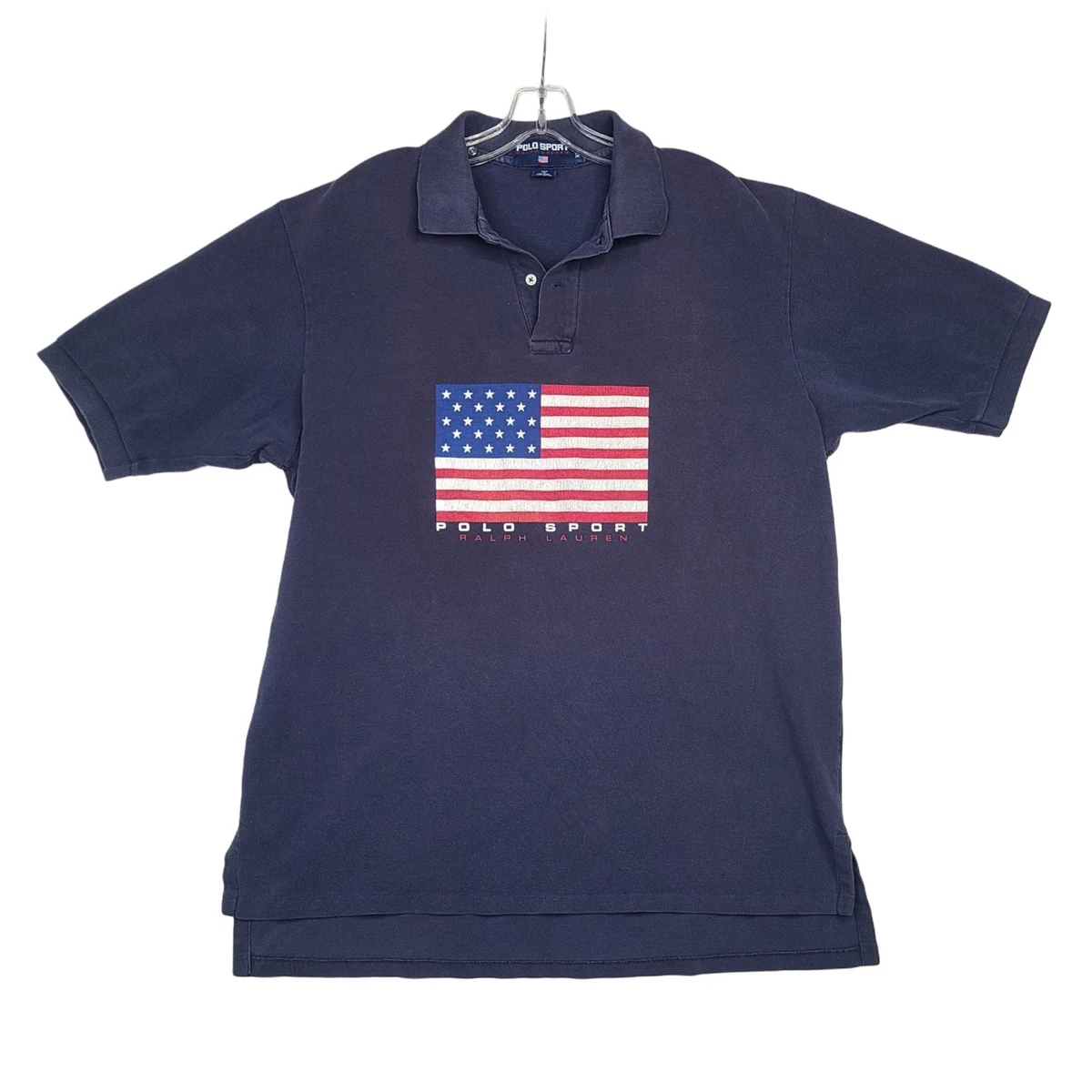 Polo by Ralph Lauren Big Pony No.3 USA国旗 Oportunidade! Polo Ralph Lauren Big Pony | Polo Ralph Lauren Usado