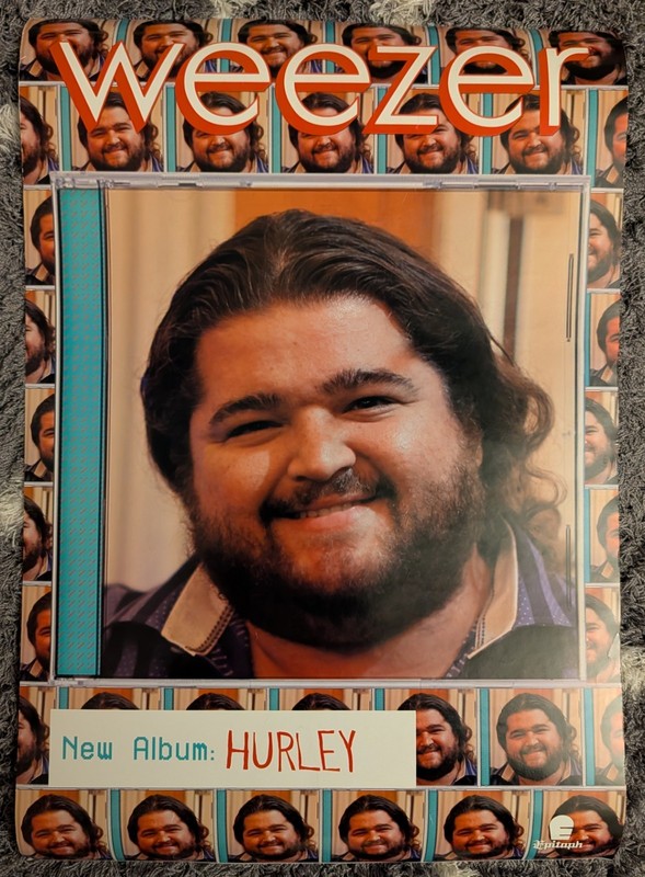 Weezer Hurley Promo Poster 2010 13x19