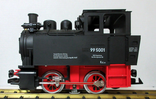LGB 2075 schwarze 0-4-0 Dampflok #99500 | Zustand: Used