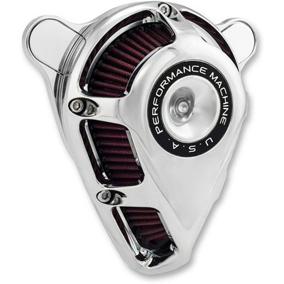 Performance Machine Jet Air Cleaner Kit - Chrome 0206-2167-CH