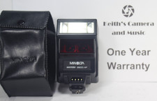 1yrWarranty Minolta Maxxum 2800 AF automatic manual Hot Shoe Mount Flash TESTED