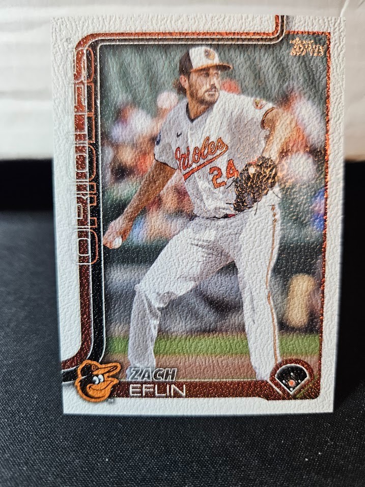 Zach Eflin 2025 Topps Series 1 Canvas /50 #188 ORIOLES B4