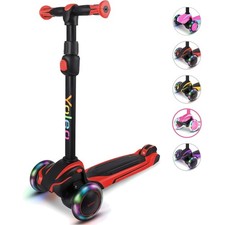 Kinder Roller LED Leuchtrollen, 4-fach höhenverstellbar, 3-12 Jahre, bis 50kg
