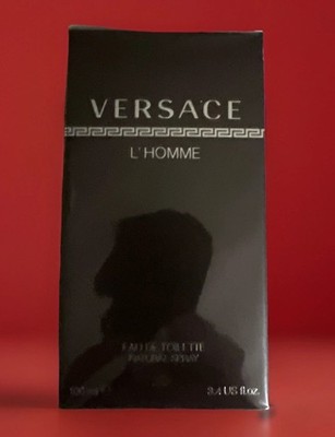 VERSACE l'Homme Eau de Toilette 100ml 3.4 UD Fl. Oz. Natural Spray