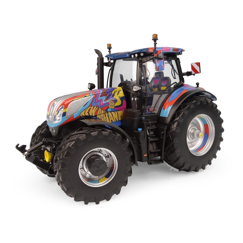 Cadeau collectionneur tracteur New Holland T7.300 miniature Universal Hobbies