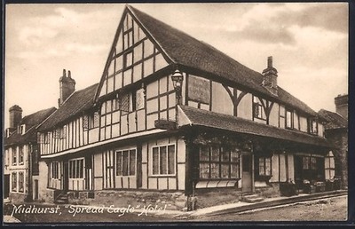 Ansichtskarte Midhurst, Spread Eagle Hotel 