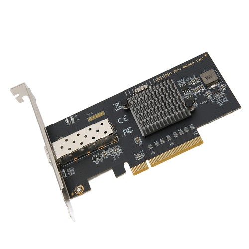10Gb PCIE NIC Network Card Single SFP+ Port With For 82599EN Controller FY - Afbeelding 6 van 22