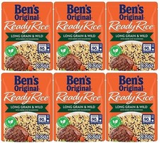 Ben's Original Ready Rice Long Grain Wild 6 Pack