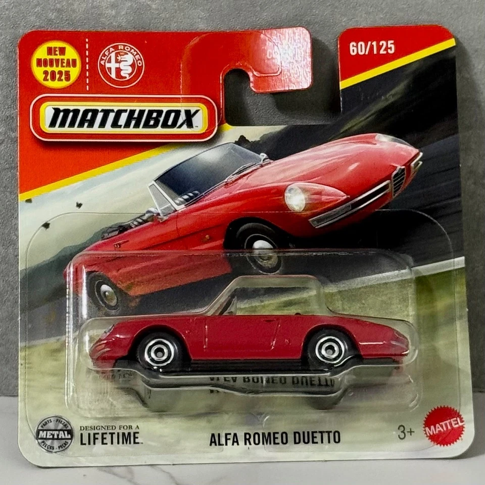 Matchbox Alfa Romeo Duetta - New Case 2025 - COMBINE POSTAGE