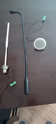 Audix MG18, M40, & Ceiling Mic Lot - Professional Conferencing Mics - Tested